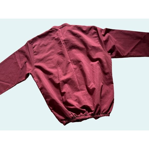 Vintage SERGIO VALENTE 1980s Asymmetrical Round Collar Shirt Top Sz S - Picture 6 of 8